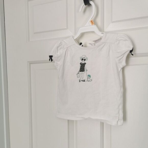 2/$20 Janie & Jack short sleeve t-shirt size 12-18 m - Picture 1 of 4